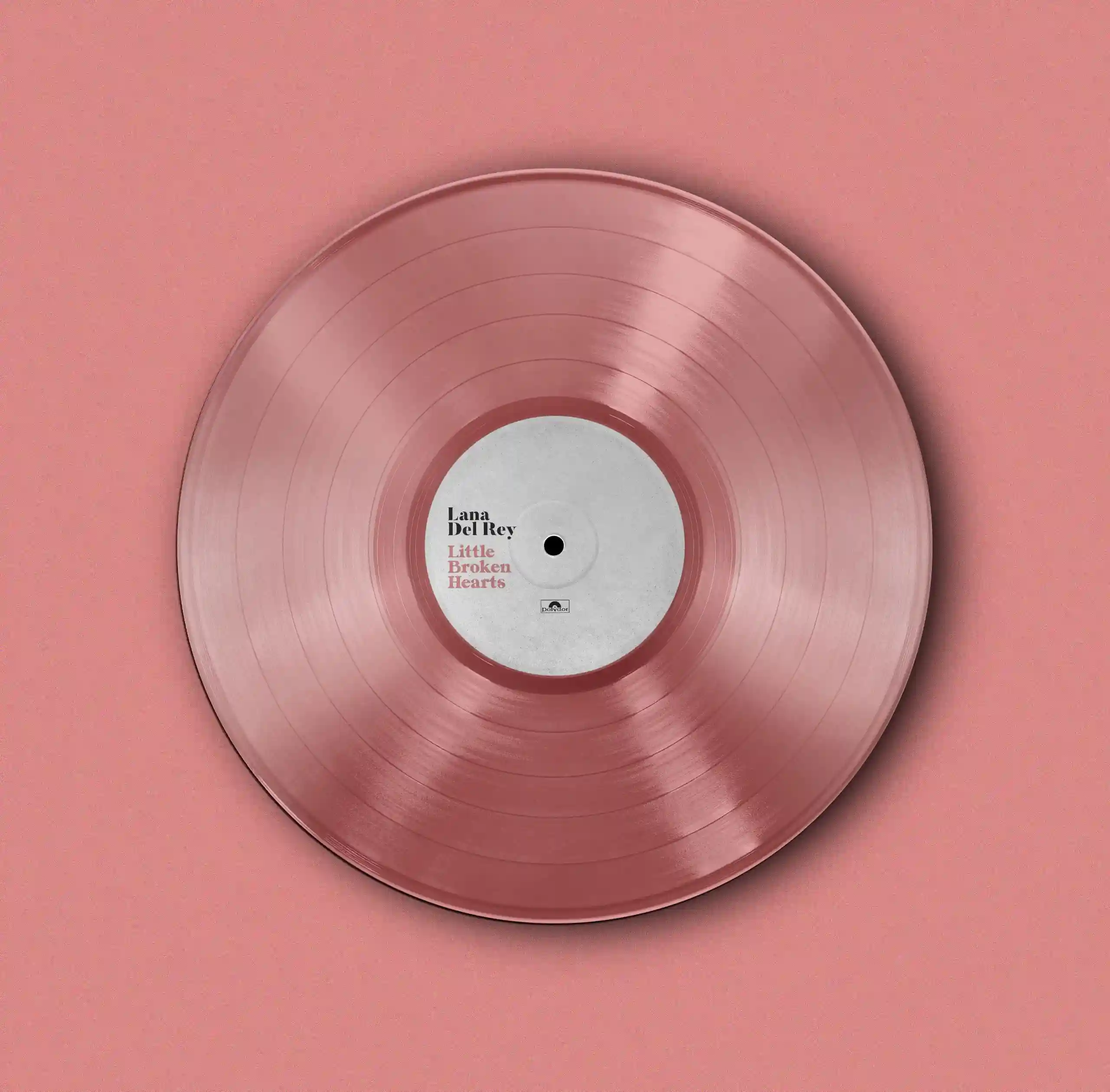 Vinile rosa di Lana Del Rey Little Broken Hearts